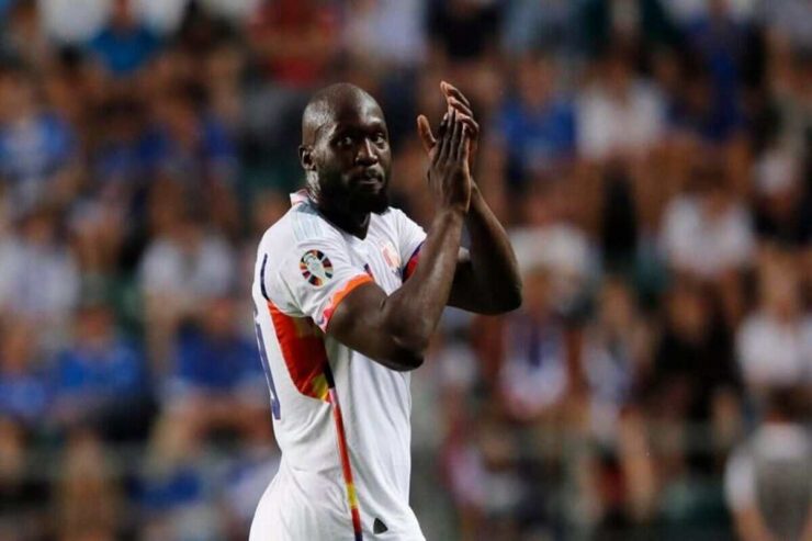 Romelo Lukaku con la maglia del Belgio