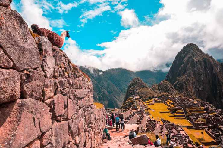 Machu Picchu in Perù