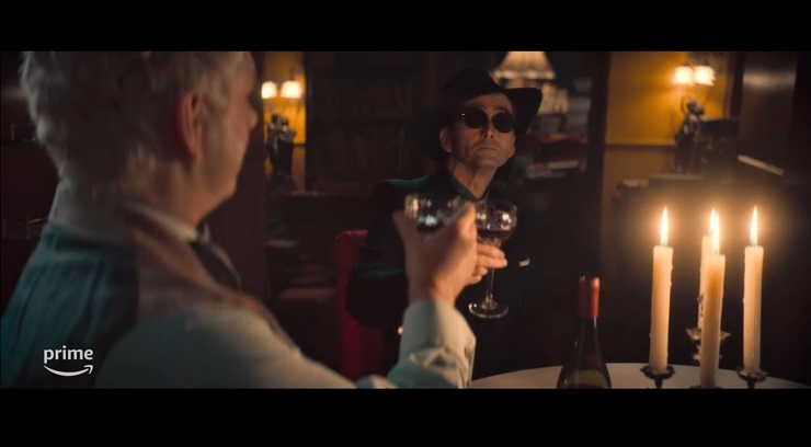 Una scena di Good Omens 2