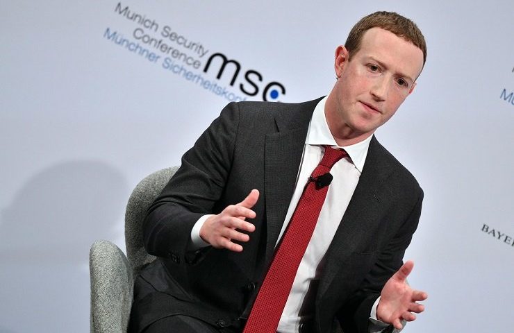 Una foto di Mark Zuckerberg