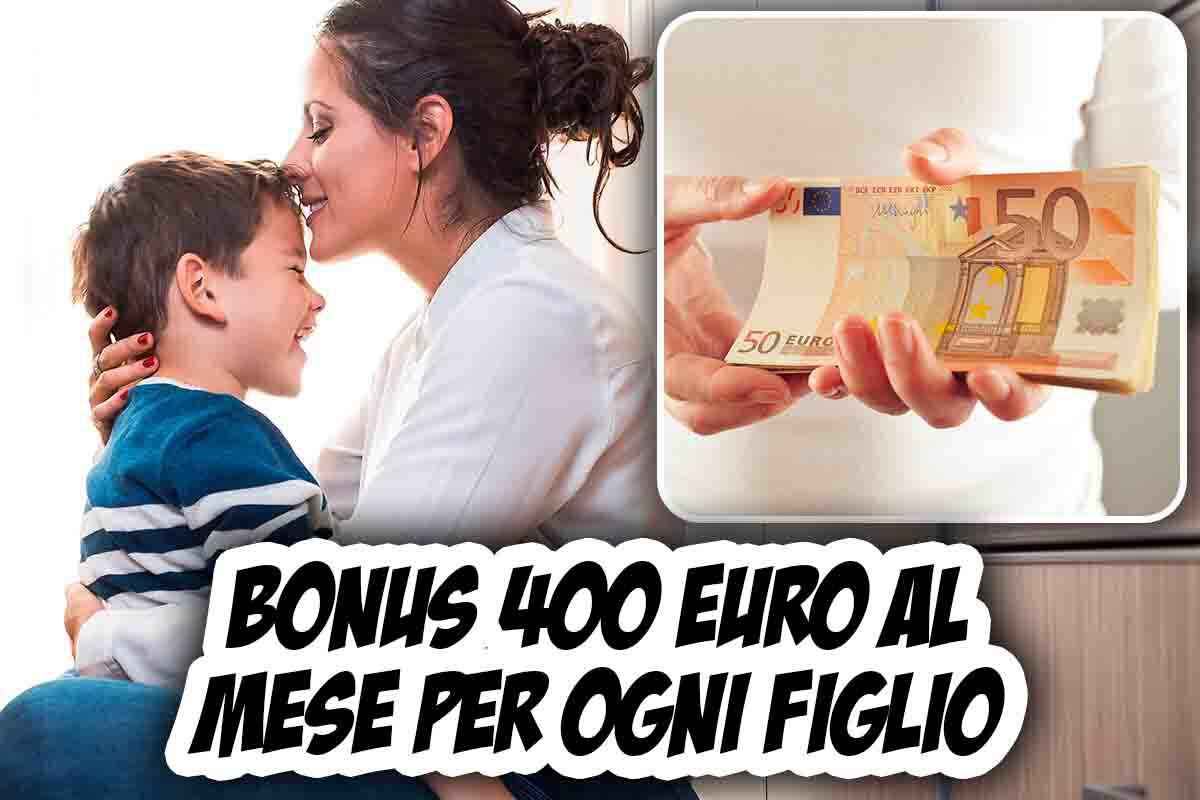 Bonus 400 euro al mese per ogni figlio il nuovo sussidio è fortissimo e cambia la vita delle