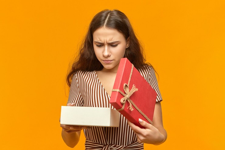 Uno studio rivela le reazioni ad un regalo non gradito