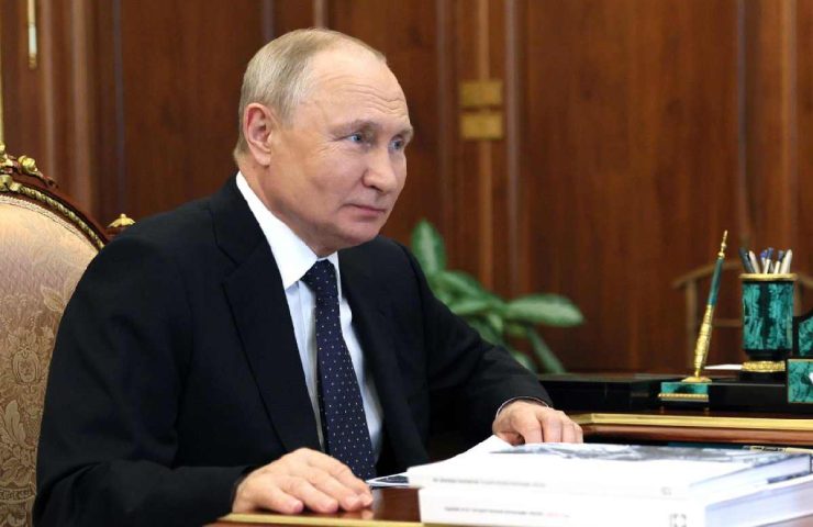 Il presidente russo Vladimir Putin