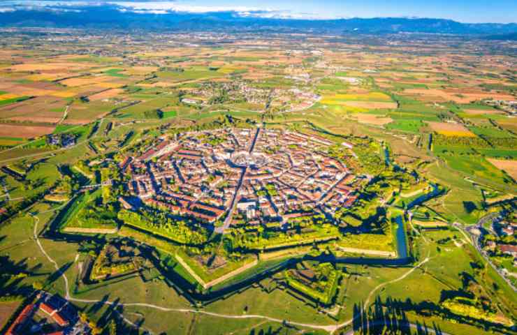 Palmanova, città a forma di stella