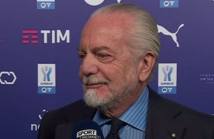 Napoli-Inter arbitro Mazzarri De Laurentiis frase