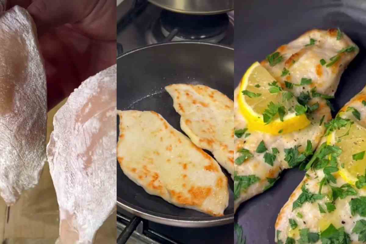 petto di pollo al limone ingredienti semplici ed economici