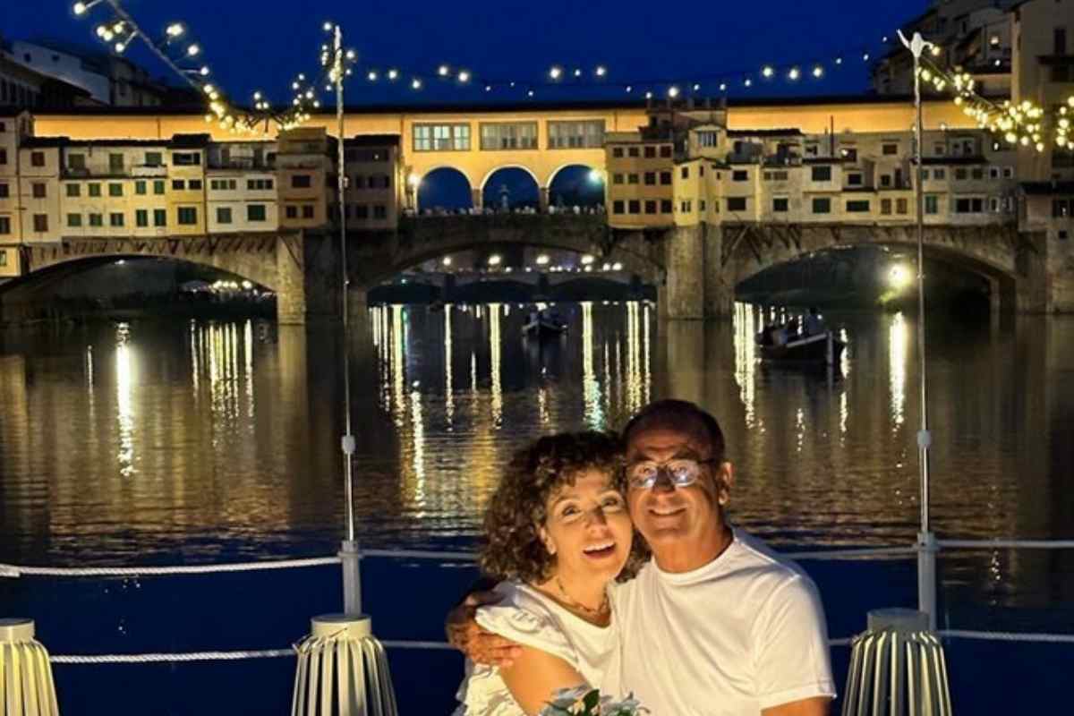 Carlo Conti e Francesca Vaccaro a cena vicino Casa