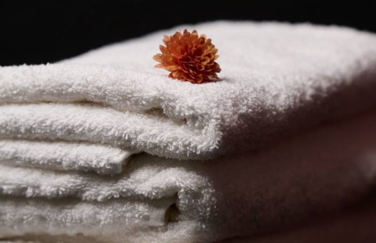 Pulizia degli asciugamani 
